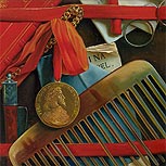 Art Reproductions Example - Trompe l'oeil (Pinboard), Letter Board