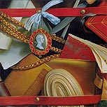 Art Reproductions Example - Trompe l'oeil (Pinboard), Letter Board