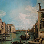 Art Reproductions Example - Grand Canal Near the Campo San Vio