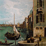 Art Reproductions Example - Grand Canal Near the Campo San Vio