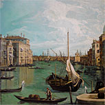 Art Reproductions Example - Grand Canal Near the Campo San Vio