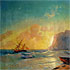 Sample of painting: The Sea. Koktebel Cove
