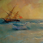 Art Reproductions Example - The Sea. Koktebel Cove