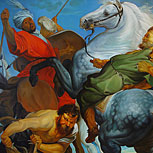Art Reproductions Example - Tiger, Lion and Leopard Hunt