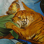 Art Reproductions Example - Tiger, Lion and Leopard Hunt