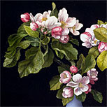 Art Reproductions Example - Apple Blossoms in a Vase