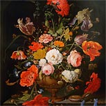 Art Reproductions Example - Still Life with Flowers and Watch