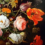 Art Reproductions Example - Still Life with Flowers and Watch