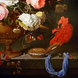 Art Reproductions Example - Still Life with Flowers and Watch