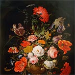 Art Reproductions Example - Still Life with Flowers and Watch