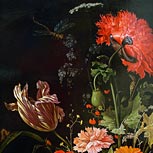 Art Reproductions Example - Still Life with Flowers and Watch