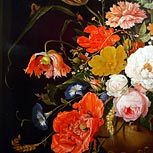 Art Reproductions Example - Still Life with Flowers and Watch