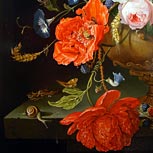 Art Reproductions Example - Still Life with Flowers and Watch