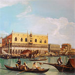 Art Reproductions Example - Piazzetta and the Doge's Palace