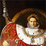 Art Reproductions Example - Napoleon I on the Imperial Throne