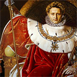 Art Reproductions Example - Napoleon I on the Imperial Throne
