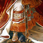 Art Reproductions Example - Napoleon I on the Imperial Throne