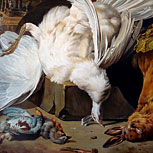 Art Reproductions Example - The White Peacock