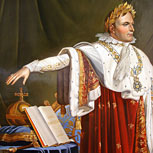 Art Reproductions Example - Napoleon in Coronation Robes