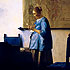 Sample of painting: Woman Reading a Letter
