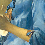 Art Reproductions Example - Woman Reading a Letter