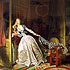 Sample of painting: The Stolen Kiss