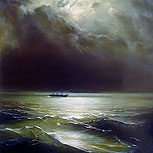 Art Reproductions Example - The Black Sea at Night