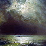 Art Reproductions Example - The Black Sea at Night