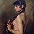 Sample of painting: Nude Egyptian Girl