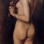 Art Reproductions Example - Nude Egyptian Girl