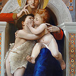 Art Reproductions Example - The Virgin, the Baby Jesus and St. John the Baptist