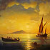 Sample of painting: The Bay of Naples