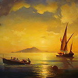 Art Reproductions Example - The Bay of Naples