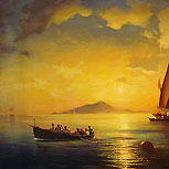 Art Reproductions Example - The Bay of Naples
