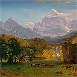 Art Reproductions Example - The Rocky Mountains, Lander's Peak