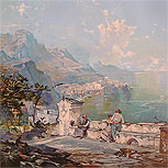 Art Reproductions Example - Amalfi, The Gulf Of Salerno