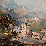 Art Reproductions Example - Amalfi, The Gulf Of Salerno
