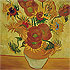 Sample of painting: Still Life: Vase with Fourteen Sunflowers
