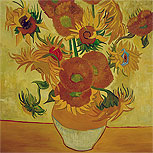 Art Reproductions Example - Still Life: Vase with Fourteen Sunflowers