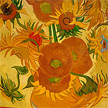 Art Reproductions Example - Still Life: Vase with Fourteen Sunflowers