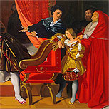 Art Reproductions Example - Francis I Receives the Last Breaths of Leonardo da Vinci