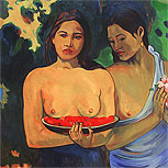 Art Reproductions Example - Two Tahitian Women