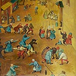 Art Reproductions Example - Children's Games