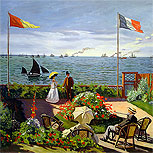Art Reproductions Example - Garden at Sainte Adresse