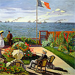 Art Reproductions Example - Garden at Sainte Adresse