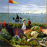 Art Reproductions Example - Garden at Sainte Adresse