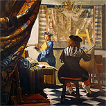 Art Reproductions Example - The Art of Painting (The Artist's Studio)