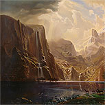 Art Reproductions Example - Among the Sierra Nevada Mountains, California