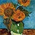 Three Sunflowers in a Vase - Gogh - Startseite