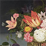 Art Reproductions Example - Basket of Flowers